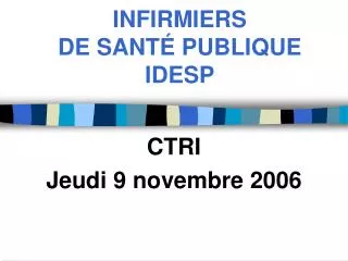 infirmiers de sant publique idesp
