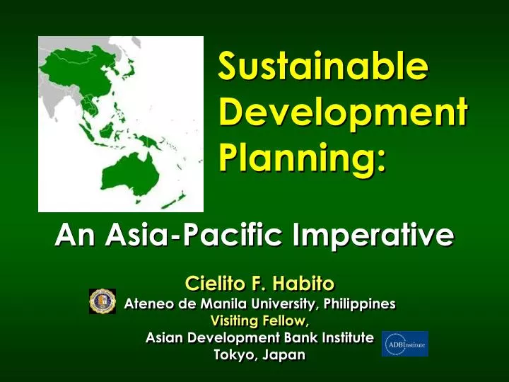 sustainable development planning
