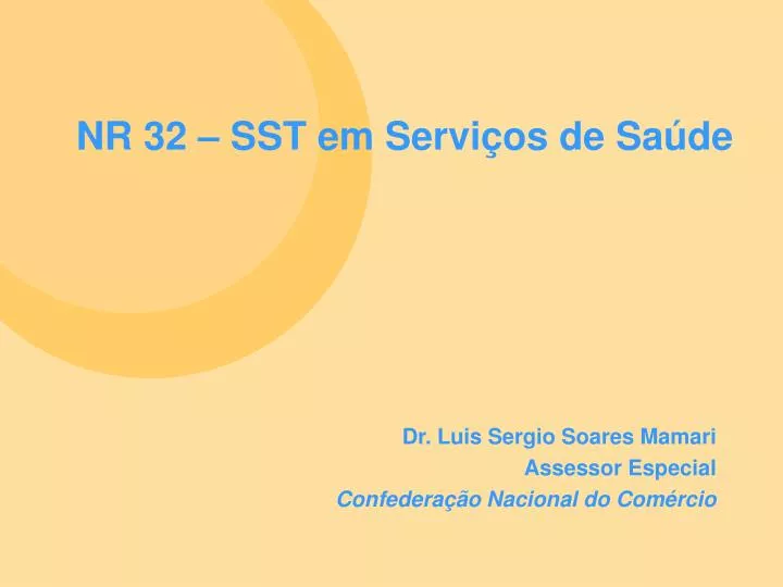 nr 32 sst em servi os de sa de