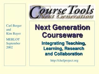 Next Generation Courseware