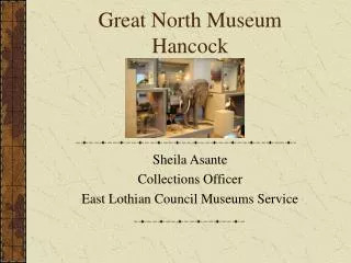 Great North Museum Hancock