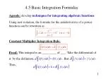 PPT - Integration Formulas PowerPoint Presentation, free download - ID ...