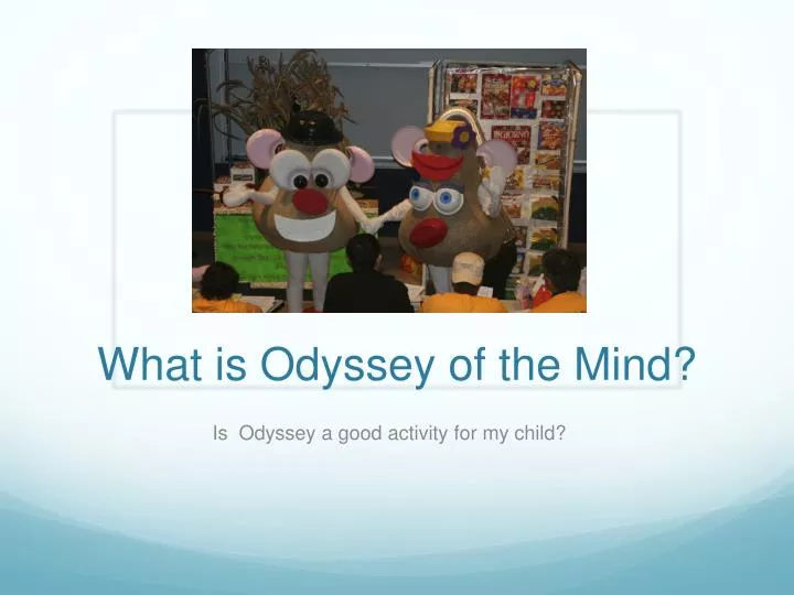 what is odyssey of the mind