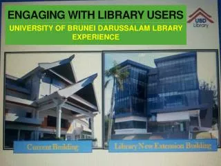 ENGAGING WITH LIBRARY USERS