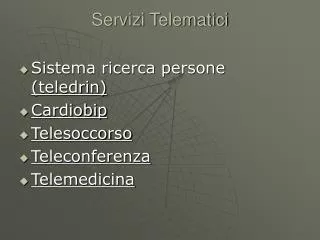 servizi telematici