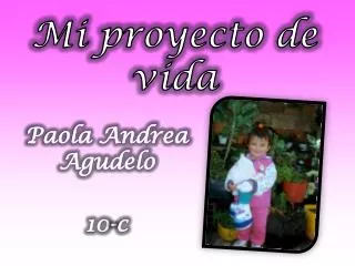 mi proyecto de vida