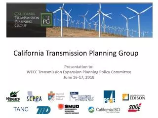 California Transmission Planning Group