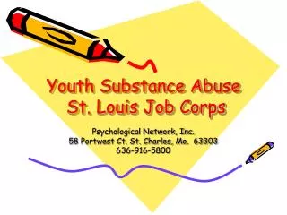 Youth Substance Abuse St. Louis Job Corps