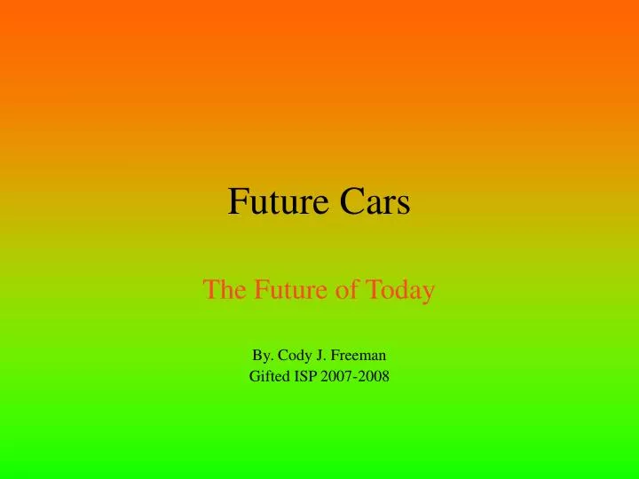 future cars