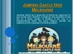 Jumping Castle Hire - slide 1