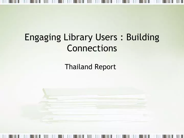 engaging library users building connections