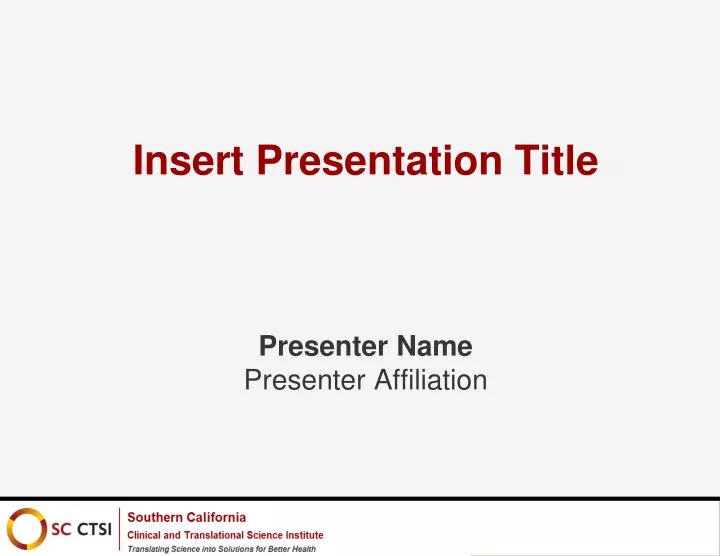 insert presentation title