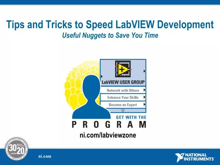 tips and tricks to speed labview development useful nuggets to save you time