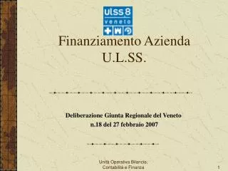 finanziamento azienda u l ss