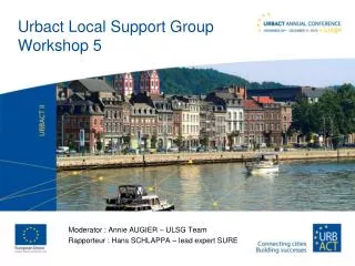 Urbact Local Support Group Workshop 5