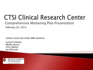 CTSI Clinical Research Center
