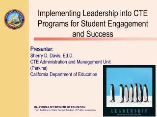 Implementing Leadership into CTE Programs for Student Engagement and Success