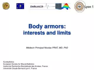 Body armors: interests and limits
