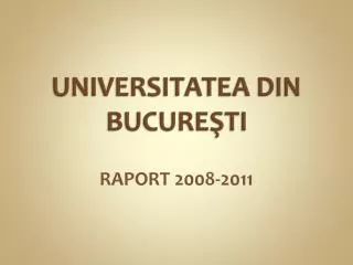 universitatea din bucure ti