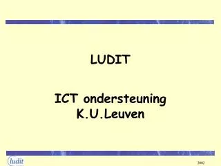 ICT ondersteuning K.U.Leuven