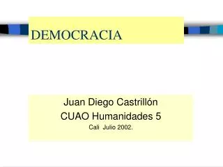democracia