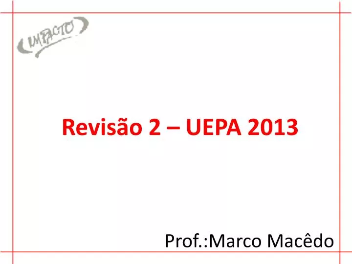 revis o 2 uepa 2013