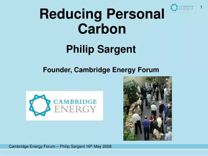 reducing personal carbon