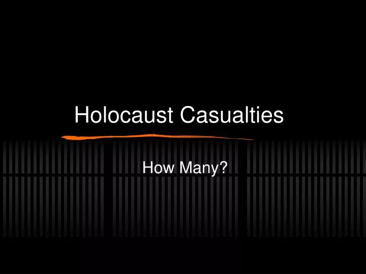 holocaust casualties