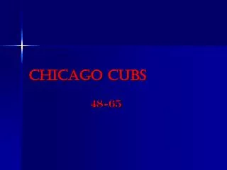 Chicago Cubs