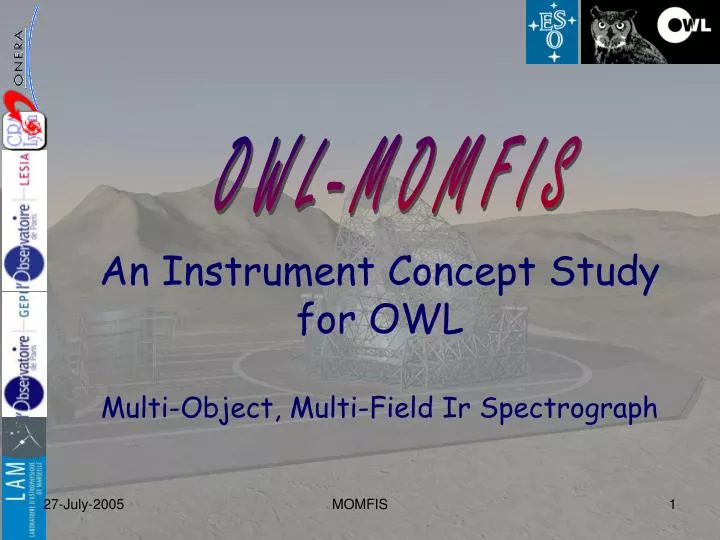 an instrument concept study for owl multi object multi field ir spectrograph