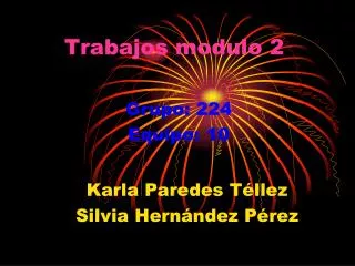 trabajos modulo 2