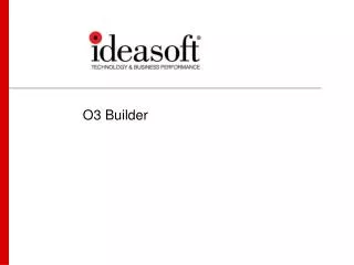 o3 builder