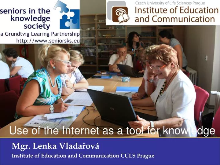 mgr lenka vlada ov institute of education and communication culs prague