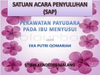 satuan acara penyuluhan sap