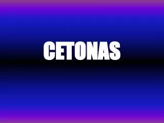 cetonas