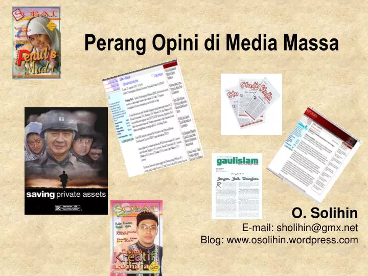 perang opini di media massa