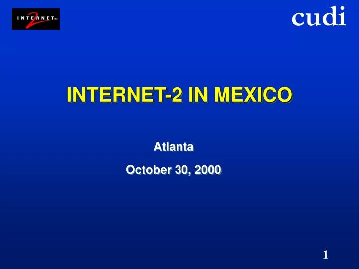 internet 2 in mexico