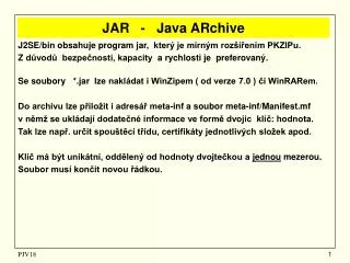 jar java archive