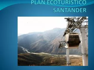 plan ecoturistico santander