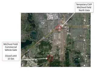 Temporary CVIP McChord Field North Gate