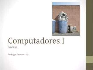 computadores i