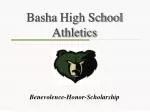Basha High School Athletics - slide 1