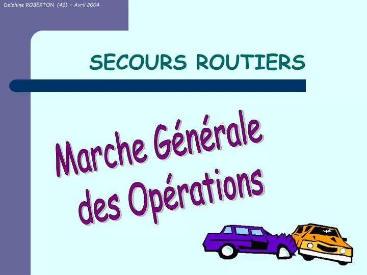 secours routiers