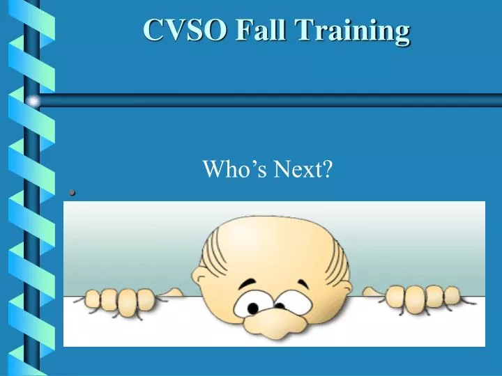 cvso fall training