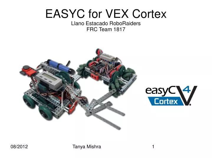 easyc for vex cortex llano estacado roboraiders frc team 1817