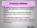 Pronomes relativos - slide 1