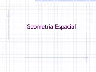 geometria espacial