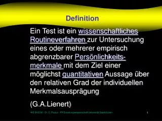 definition