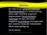 Definition - slide 1
