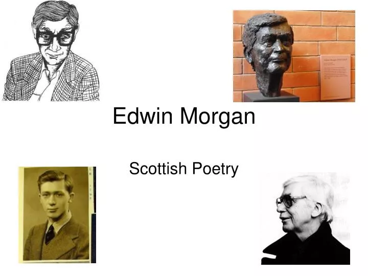 edwin morgan
